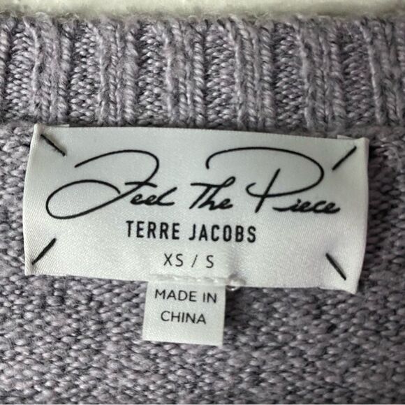 Feel The Piece Terre Jacobs Pullover Asymmetrical Sweater - Picture 6 of 8